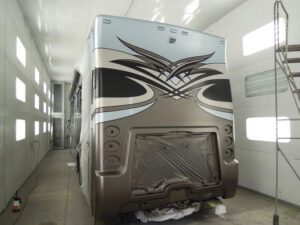 RV Clearcoat Paint and Body 60 Foot Paint Booth